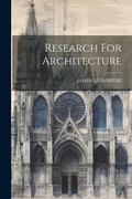 Cover: Research For Architecture - Legare Street Press