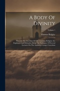 Cover: A Body Of Divinity - Legare Street Press
