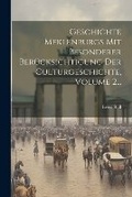 Cover: Geschichte Meklenburgs Mit Besonderer Beruecksichtigung Der Culturgeschichte, Volume 2... - Legare Street Press