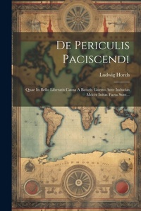 Abbildung von: De Periculis Paciscendi - Legare Street Press