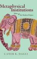 Cover: Metaphysical Institutions - State University of New York Press