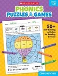 Cover: Phonics Puzzles & Games for Grades 1-2 - Scholastic US
