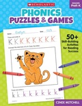 Cover: Phonics Puzzles & Games for Prek-K - Scholastic US