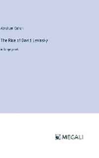 Enlarge image Cover: The Rise of David Levinsky - Megali Verlag