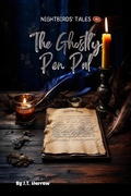 Cover: The Ghostly Pen Pal (NightBirds' Tales, #2) - J.T. Harrow
