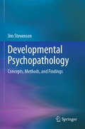 Cover: Developmental Psychopathology - Springer