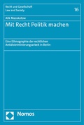Cover: Mit Recht Politik machen - Nomos