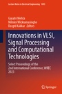 Cover: Innovations in VLSI, Signal Processing and Computational Technologies - Springer