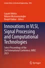 Cover: Innovations in VLSI, Signal Processing and Computational Technologies - Springer