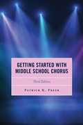 Cover: Getting Started with Middle School Chorus - Rowman & Littlefield Publishers