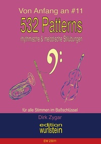 Abbildung von: 532 Patterns - rhythmische und melodische Stilübungen - Bass - Books on Demand