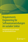 Cover: Requirements Engineering f&uuml;r Softwareanwendungen im sozialen Sektor - Springer VS