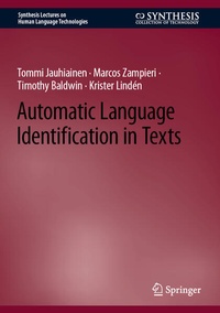 Enlarge image Cover: Automatic Language Identification in Texts - Springer