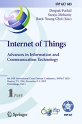 Cover: Internet of Things. Advances in Information and Communication Technology - Springer