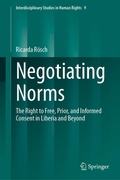 Cover: Negotiating Norms - Springer