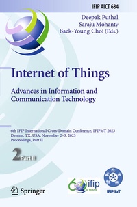 Enlarge image Cover: Internet of Things. Advances in Information and Communication Technology - Springer