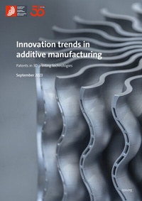 Abbildung von: Innovation trends in additive manufacturing - Europäisches Patentamt