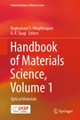 Cover: Handbook of Materials Science, Volume 1 - Springer