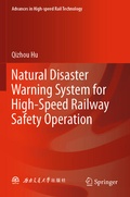 Cover: Natural Disaster Warning System for High-Speed Railway Safety Operation - Springer