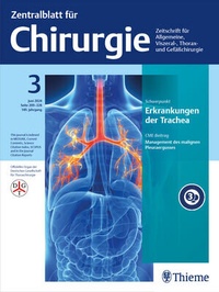 Bild: Zentralblatt für Chirurgie - Thieme