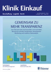 Abbildung von: Klinik Einkauf - Thieme