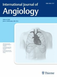 Enlarge image Cover: International Journal of Angiology - Thieme