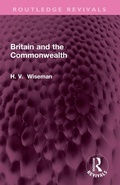 Cover: Britain and the Commonwealth - Routledge