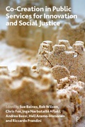 Cover: Co-creation in Public Services for Innovation and Social Justice - Policy Press