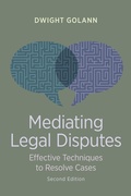 Abbildung von: Mediating Legal Disputes - American Bar Association