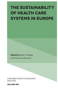 Cover: The Sustainability of Health Care Systems in Europe - Emerald Publishing Limited