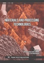 Cover: Materials and Processing Technologies - Trans Tech Publications Ltd