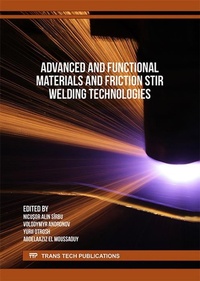 Abbildung von: Advanced and Functional Materials and Friction Stir Welding Technologies - Trans Tech Publications Ltd