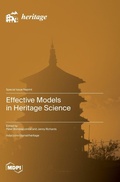 Cover: Effective Models in Heritage Science - MDPI AG