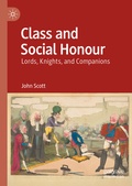 Cover: Class and Social Honour - Palgrave Macmillan