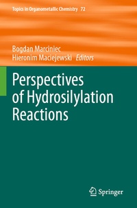 Abbildung von: Perspectives of Hydrosilylation Reactions - Springer