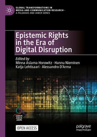 Enlarge image Cover: Epistemic Rights in the Era of Digital Disruption - Palgrave Macmillan