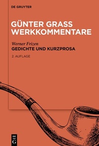 Abbildung von: Gedichte und Kurzprosa - De Gruyter