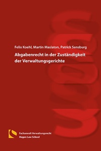 Abbildung von: Abgabenrecht in der Zuständigkeit der Verwaltungsgerichte - Hagener Wissenschaftsverlag