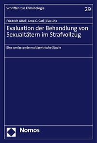 Bild: Evaluation der Behandlung von Sexualtätern im Strafvollzug - Nomos