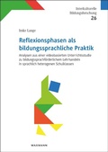 Cover: Reflexionsphasen als bildungssprachliche Praktik - Waxmann