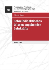 Abbildung von: Schreibdidaktisches Wissen angehender Lehrkräfte - Waxmann