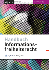Abbildung von: Handbuch Informationsfreiheitsrecht - Universitätsverlag Kiel | Kiel University Publishing