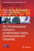 Cover: The 7th International Conference on Information Science, Communication and Computing - Springer