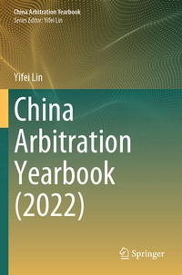 Abbildung von: China Arbitration Yearbook (2022) - Springer