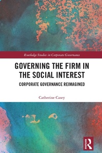 Abbildung von: Governing the Firm in the Social Interest - Routledge