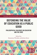 Cover: Defending the Value of Education as a Public Good - Taylor & Francis