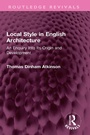 Bild: Local Style in English Architecture - Taylor & Francis