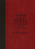 Cover: A Year with the Popes - Saint Benedict Press