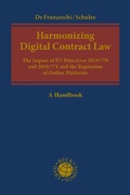 Bild: Harmonizing Digital Contract Law - Nomos/Hart