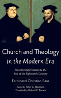 Cover: Church and Theology in the Modern Era - Cascade Books